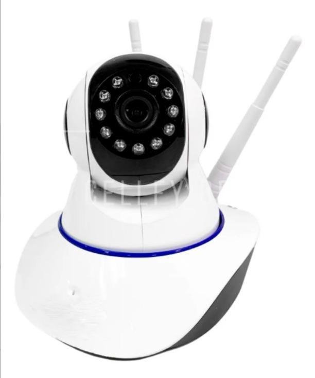 Camera Robo 3 Antenas Ip Wifi 360º App V380 Pro - 10