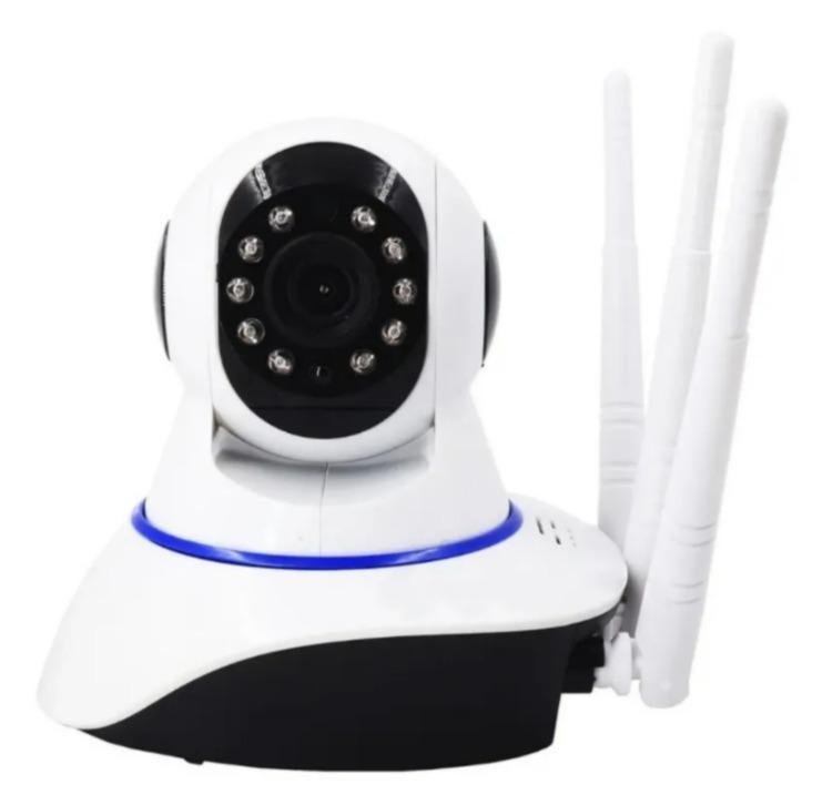 Camera Robo 3 Antenas Ip Wifi 360º App V380 Pro - 7