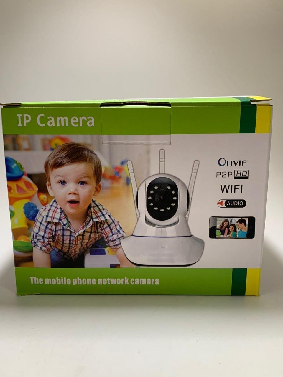 Camera Robo 3 Antenas Ip Wifi 360º App V380 Pro - 3