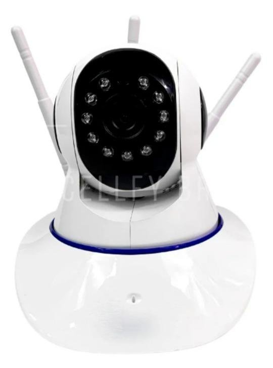 Camera Robo 3 Antenas Ip Wifi 360º App V380 Pro - 9