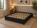 Ver imagem 1 de Base Cama Box Casal Imperatriz Com Pés Preto Viero