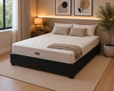 Ver imagem 2 de Base Cama Box Casal Imperatriz Com Pés Preto Viero