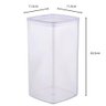 Pote Plástico 2l Transparente Organizador Mantimentos Grãos Massas Cinquetti - 3