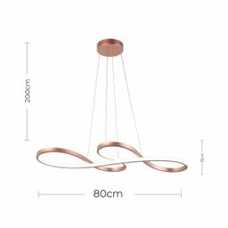 Luminária Moderna para Sala e Quarto Super Led 4000k 36w - 4