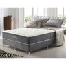 Cama Box Super King Anjos Colchões  Molas Ensacadas Suporte 200 Kg Fort Wayne 193x203x30 - 2