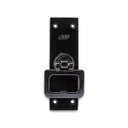 Ver imagem 1 de Kit 2 Cremona Retangular Zamak Preta 60370 - Loth