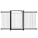 Ver imagem 1 de Grade Proteção Segurança Portão Pet 80cm Preto Bebê Cão com Extensor 2 de 30cm e 1 de 15cm Itagold