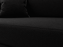 Ver imagem 4 de Sofá Modular Dobrável 3 em 1 Puff Sofá Cama Confortável em Espuma Alta Densidade - Preto
