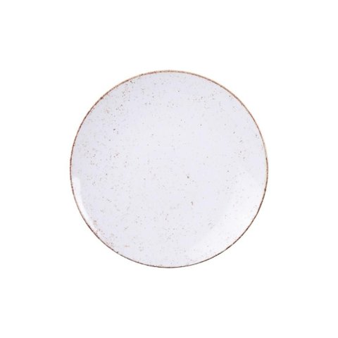 Prato Sobremesa Rústico 21 Cm Porcelana Decorada Tramontina
