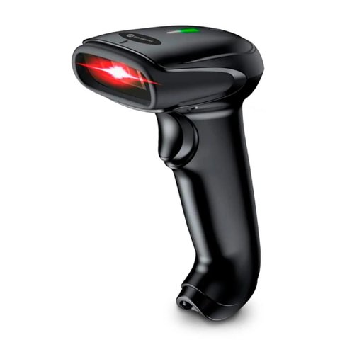 Leitor de Código de Barras Laser - Goldentec 63882 - Usb - 1d - Preto