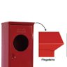 Abrigo Extintor Incêndio 4 a 12kg com Pingadeira 85x40x30cm - 4