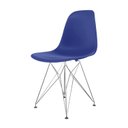 Ver imagem 3 de Conjunto com 2 Cadeira para Sala de Jantar Eames PP Eiffel Azul/Bic