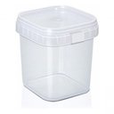 Ver imagem 1 de Bolo no Pote Quadrado 220ml C/100 Unidades Plast.