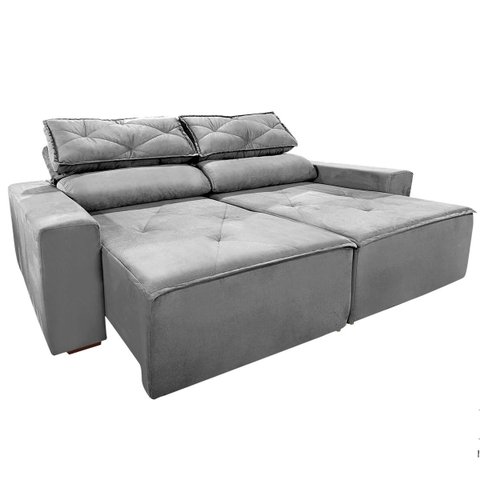 Sofá Retrátil e Reclinável 1,50m com Molas – Conforto e Estilo para Sua Sala