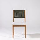 Ver imagem 2 de Kit 2 Cadeiras de Jantar sem Braços Tune Verde/Verniz Mel/Corda