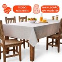 Ver imagem 5 de Toalha de Mesa Retangular Lepper 8 Lugares Super Prática 1,50m x 2,50m Copacabana