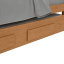 Ver imagem 5 de Cama Solteiro Bibox 2 Gavetas Athenas - Lp - Rei de Casa Amendoa Clean/Off White