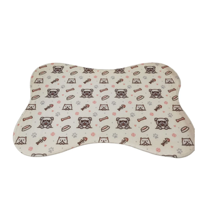 Tapete Osso Divertido Estampa Branco