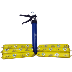 Mastique® PU Calhas Original (Kit 6 Sachês + Aplicador)