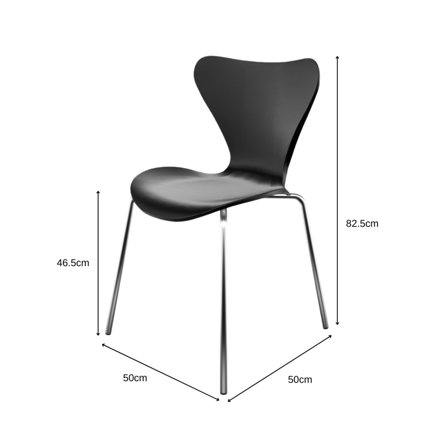 Cadeira para Sala de Jantar Jacobsen - 4