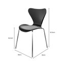 Ver imagem 4 de Conjunto com 2 Cadeiras para Sala de Jantar Jacobsen