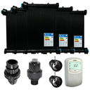 Ver imagem 1 de Kit Aquecimento Solar Piscina 20Placas 5Mt ROSCA+Valvs+Cdt