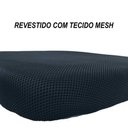 Ver imagem 4 de Assento Ergonômico para Cadeira de Escritório Tela Mesh Preto Economia Solar