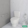 Barra Segurança Banheiro Apoio Banho Idoso 30cm Reta Abnt 9050:2020 Sicmol - 3