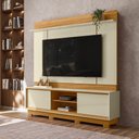 Ver imagem 1 de Rack Home Theater Siena 2 Portas com Kit Pés - Cumaru/opala Madetec