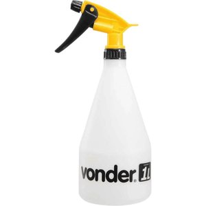 Kit 2 Pulverizadores Borrifador de Água Manual 1l Spray Plástico Pu010 Vonder Limpeza