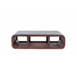 Mesa de Centro - Modelo Egito - Cor Madeira Escura - 3