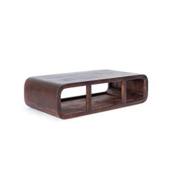 Mesa de Centro - Modelo Egito - Cor Madeira Escura - 2