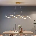 Ver imagem 3 de Lustre Pendente Luminaria Luxo DNA 36W Espiral Molecular Iluminaçao Sala Cozinha Quarto Mesa Jantar