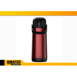 Garrafa térmica Termolar Lúmina 1L Pressão Inox - 4