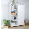 Ver imagem 3 de ARMÁRIO SEMIABERTO BRANCO COM PRATELEIRAS INTERNAS 15MM