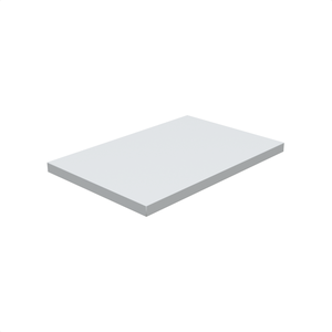 1 Prateleira Branca 30X20 Com Suporte Flutuante Mdf  Organizadora Decoração Cozinha Quarto Banheiro
