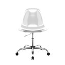 Ver imagem 5 de Kit 2 Cadeiras Escritório Eames PP Base Aço Cromado