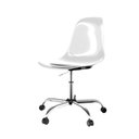 Ver imagem 2 de Kit 2 Cadeiras Escritório Eames PP Base Aço Cromado