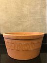 Ver imagem 5 de Vaso Cerâmica Artesanal Barro Grande Pendurar Planta 26x13cm Marrom-claro Cerâmico