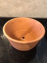 Ver imagem 7 de Vaso Cerâmica Artesanal Barro Grande Pendurar Planta 26x13cm Marrom-claro Cerâmico