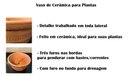 Ver imagem 3 de Vaso Cerâmica Artesanal Barro Grande Pendurar Planta 26x13cm Marrom-claro Cerâmico