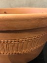 Ver imagem 6 de Vaso Cerâmica Artesanal Barro Grande Pendurar Planta 26x13cm Marrom-claro Cerâmico