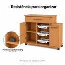 Ver mais imagens de Fruteira 2 Portas 1 Gaveta 3 Cestos Teresina Espresso Móveis