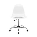 Ver imagem 1 de Kit 2 Cadeiras Escritório Eames PP Base Aço Cromado