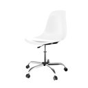 Ver imagem 2 de Kit 2 Cadeiras Escritório Eames PP Base Aço Cromado