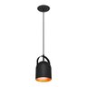 Lustre Pendente Taschibra Bell E27 Bivolt Preto / Cobre 02110278-35 - 3
