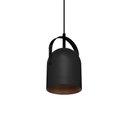 Ver imagem 2 de Lustre Pendente Taschibra Bell E27 Bivolt Preto / Cobre 02110278-35