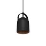 Lustre Pendente Taschibra Bell E27 Bivolt Preto / Cobre 02110278-35 - 2