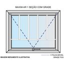 Ver imagem 3 de Maxim-ar em Aço Galvanizado Branca com Grade Quad - 60x80