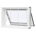 Ver imagem 1 de Maxim-ar em Aço Galvanizado Branca com Grade Quad - 60x80